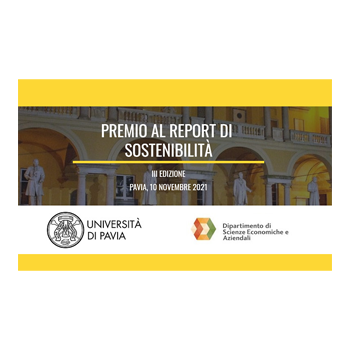 logo PREMIO AL REPORT DI SOSTENIBILITÀ 2021